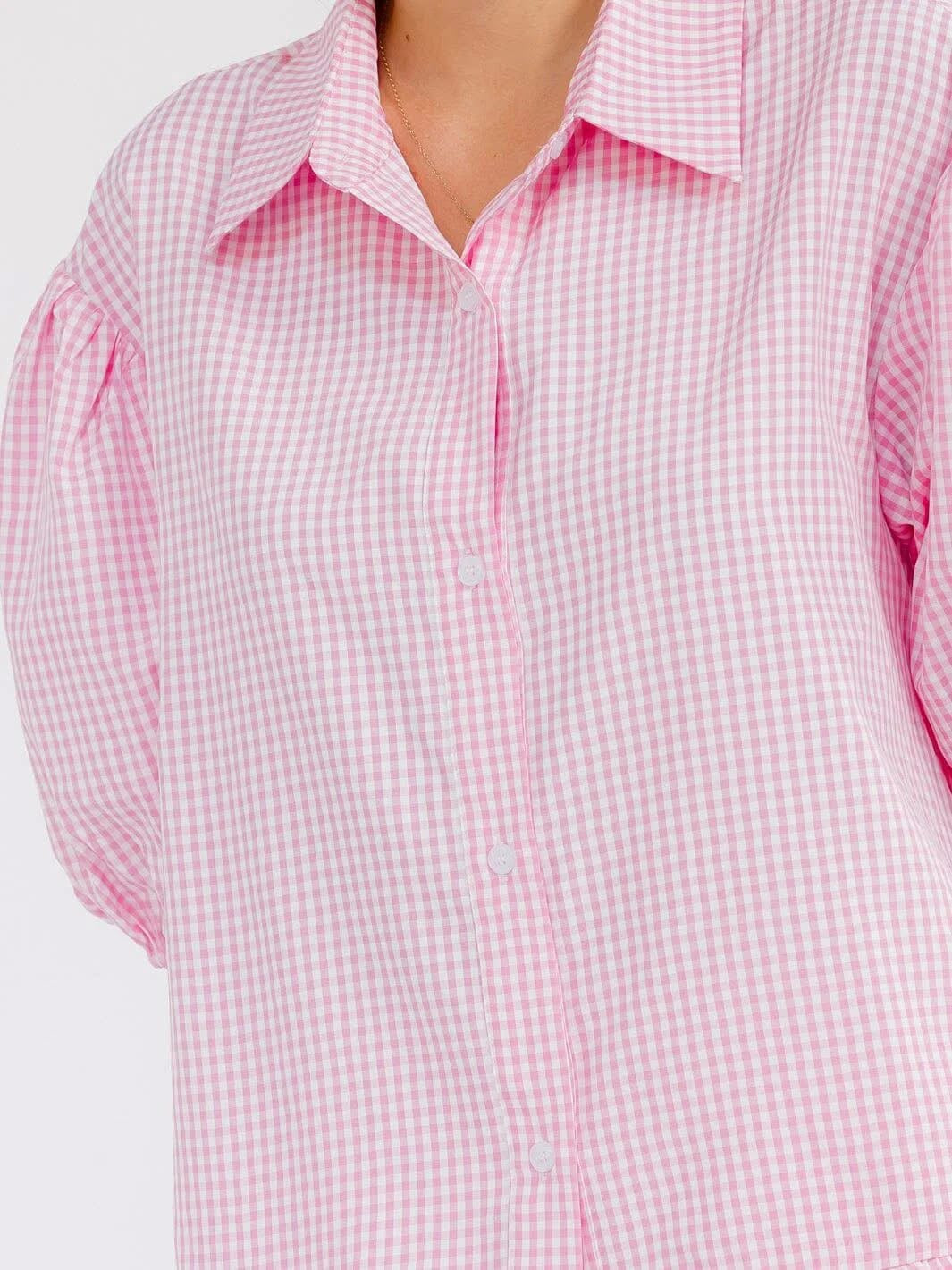Two Piece Gingham Set
