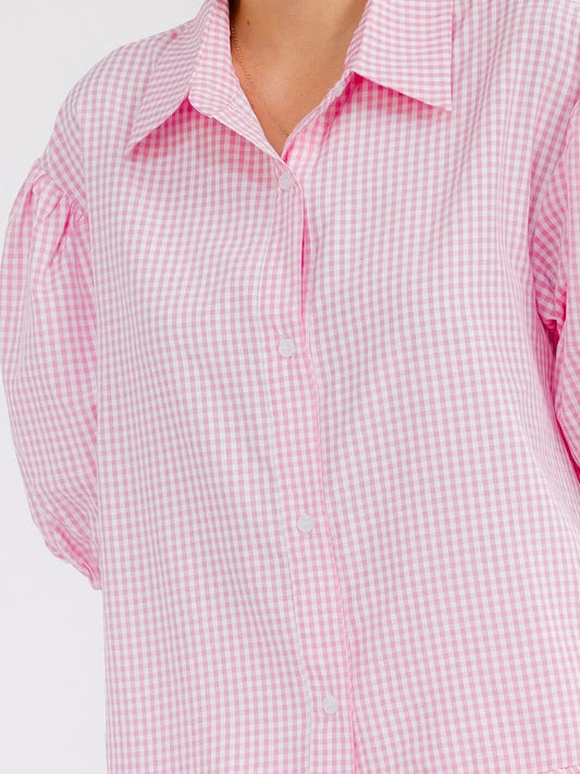 Two Piece Gingham Set